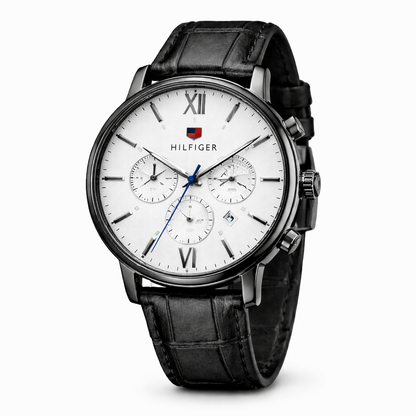 Tommy Hilfiger Leather Chronograph Watch
